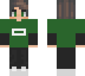 cute dark green e boy #5