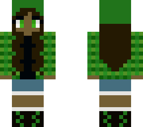 cute plaid girl