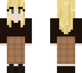 Dark Girl Minecraft Skins