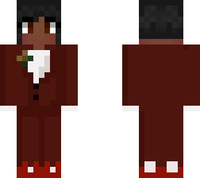 keisha red no tie