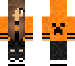 orange creeper hoodie