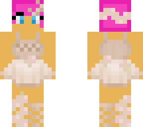 pink dress girl