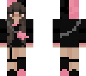 pink hooded