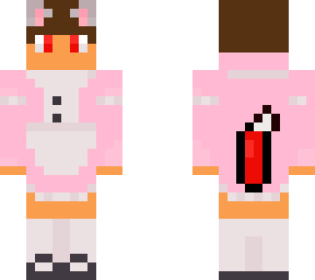 pink maid femboy