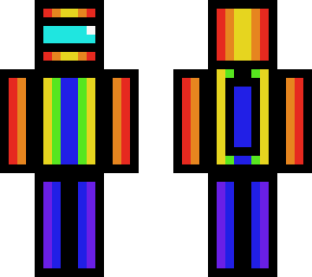 rainbow among us guy