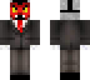 skeleton with crown and goblin mask