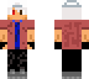 white hair boy with gloves part 2 slim