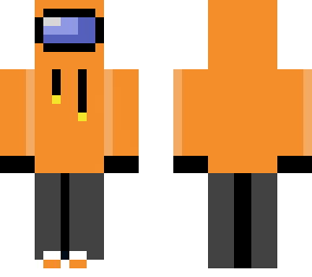 2 in 1day special/among us orange crewmate