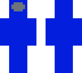 blue among us minecraft