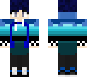 blue cool jacket