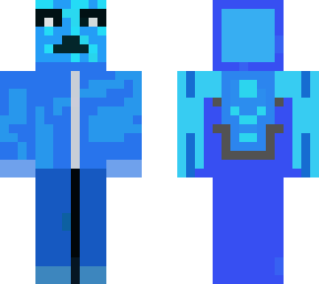 blue normal man