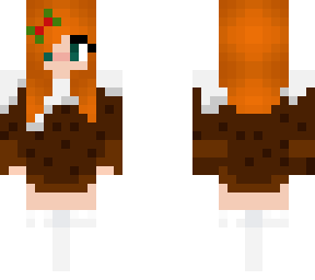 christmas pudding girl