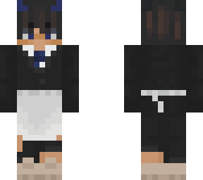 demon blue boy camarero