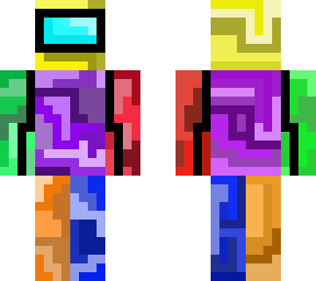 doofy among us multicolored (extra textured) +yellow