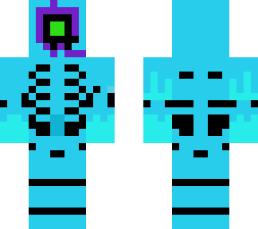 esqueleto elemental de agua