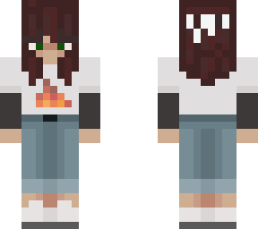 female sapnap with brown hair