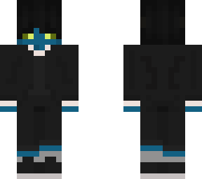formal goblin with blue