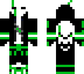 green scar man