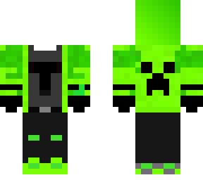 green suit
