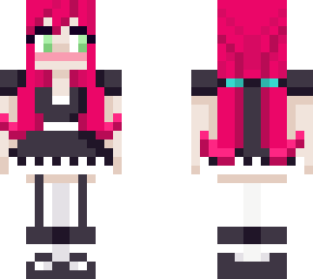 just a cute maid