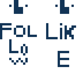 like and follow