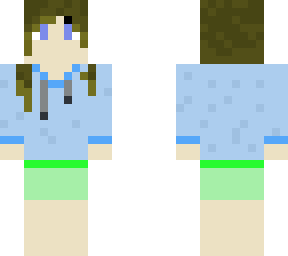 my first made skin, i used my base