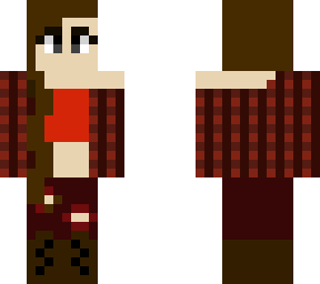 off the shoulder plaid (no shading)