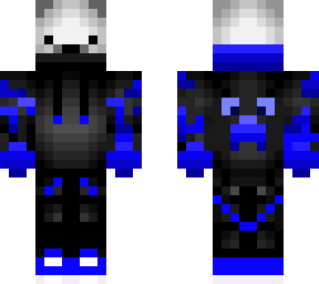 polar bear gamer blue