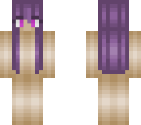 purple hair base and shaded skin
