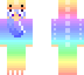 rainbow pastel dinosaur
