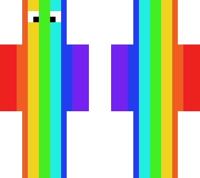 rainbow skin