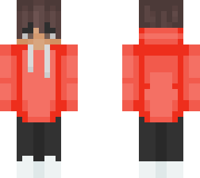 red hoodie boy