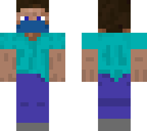 steve with a mask