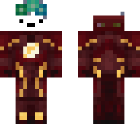 the flash with acahriid head