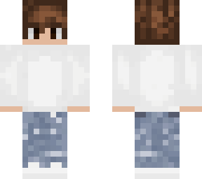 white sweatshirt