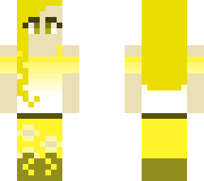 yellow among us as a girl