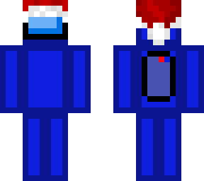 among us character but its chirstmas