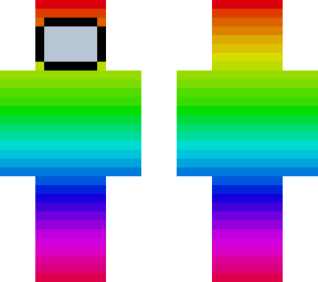 Among Us Rainbow | Minecraft Skin