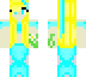 aqua mermaid girl