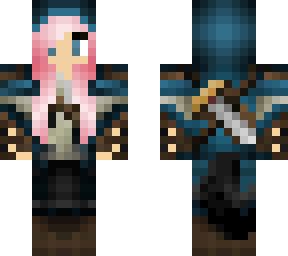 assassin girl pink hair
