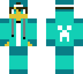 blue boy hat and hoodie