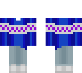 blue christmas sweater