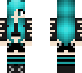 blue girl