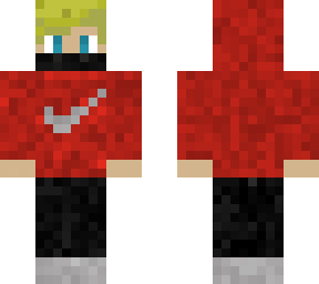 boy with red shirt