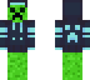 creeper in a hoodie