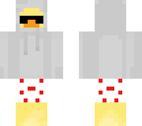 ducky toast skin with hoodie