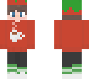 evan's christmas skin