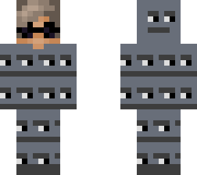 gray sweat bedwars skin