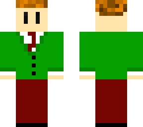 green & red suit