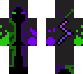 green purple mage